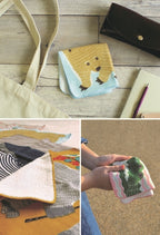 Kata Kata Fluffy Towel Handkerchief Bear and Bird Yellow — product image 4
