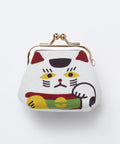 Kaya Neko Koron Mini Gamaguchi Coin Purse Maneki-neko