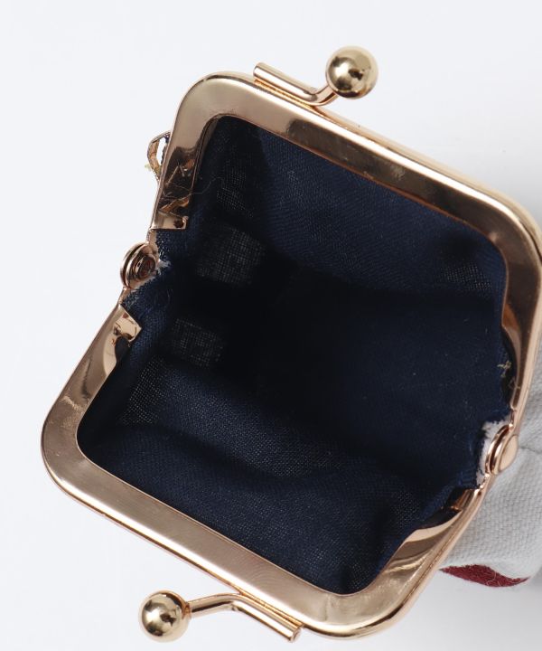 Kaya Neko Koron Mini Gamaguchi Coin Purse Maneki-neko — product image 3