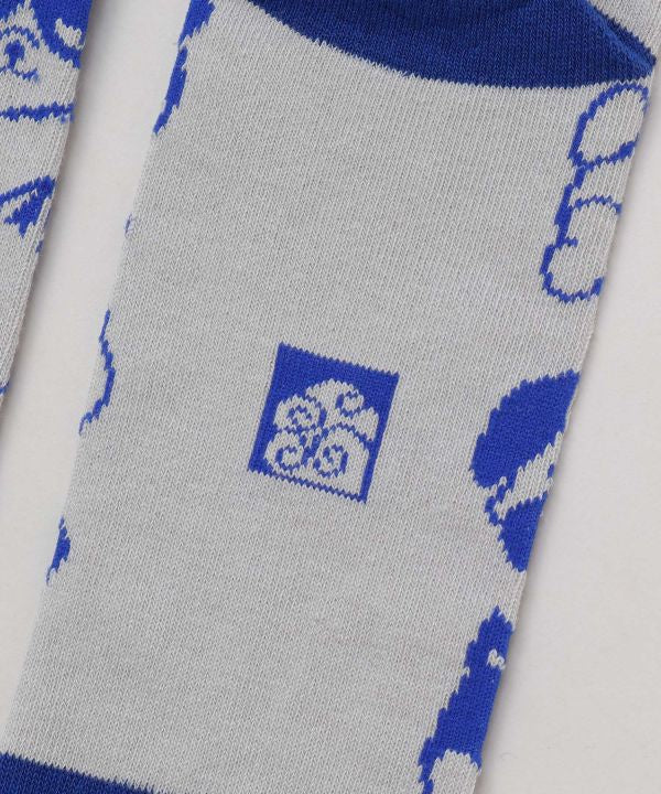 Kaya Tabi Split-Toe Socks Dog Faces 25-28cm — product image 3