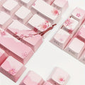Cherry Blossom Sakura Keycap Set (127 keys, PBT)