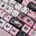 Creepy Cuties Spooky Kawaii Keycap Set (gurokawa / pastel goth)