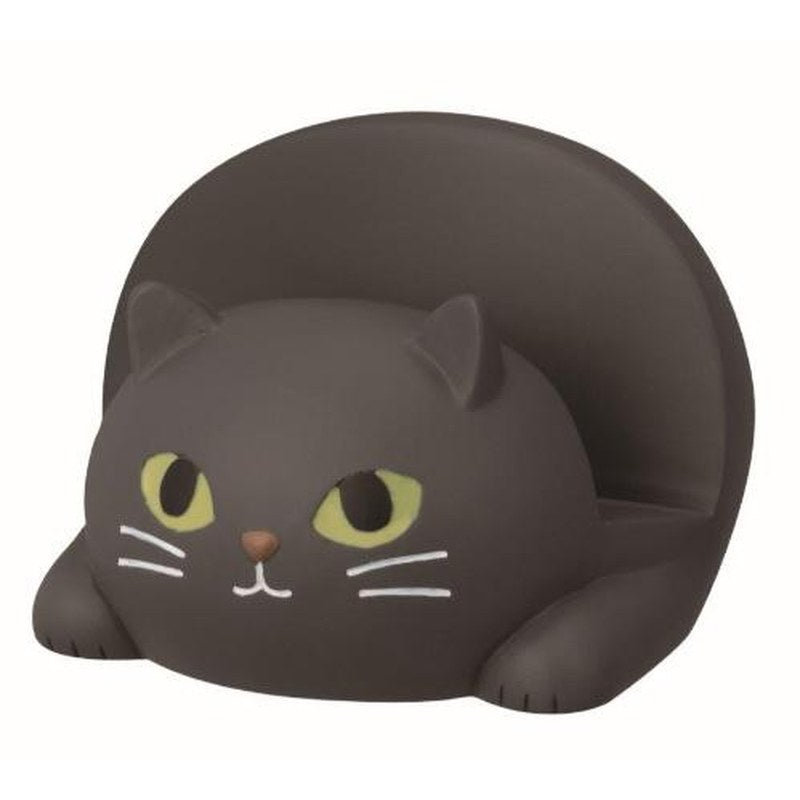 Glowing Eyes Black Cat Phone Stand