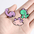 Baby Dino Pastel Kimokawa Enamel Pin Set