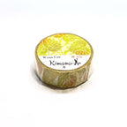 Kimono-bi Washi Tape, Aoi Leaves 15 mm