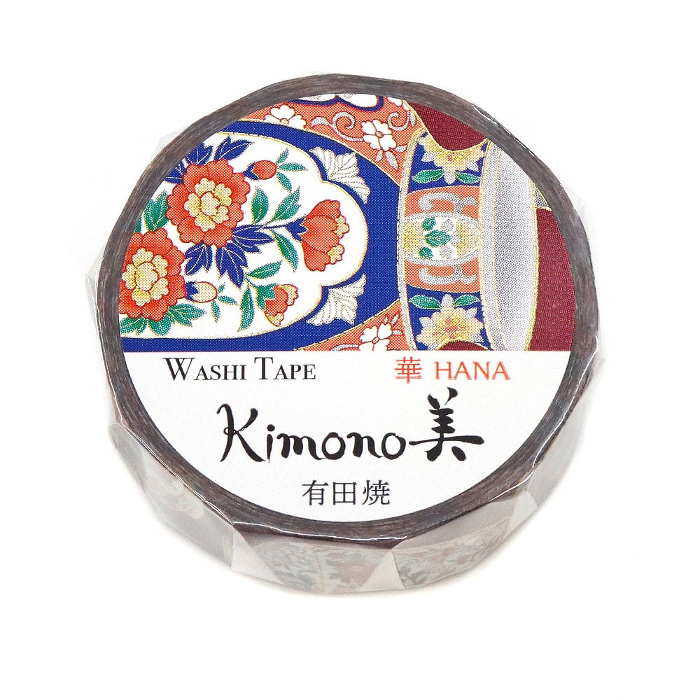 Kimono-bi Washi Tape, Arita Porcelain 15 mm