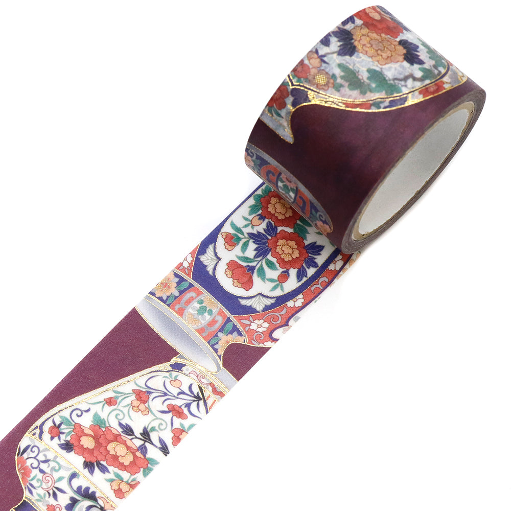 Kimono-bi Washi Tape, Arita Porcelain 25 mm — product image 2