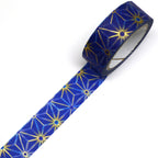 Kimono-bi Washi Tape, Asanoha Hemp Leaf 15 mm — product image 2