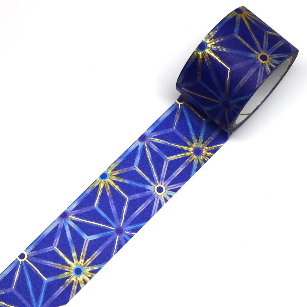 Kimono-bi Washi Tape, Asanoha Hemp Leaf 25 mm — product image 2