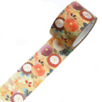 Kimono-bi Washi Tape, Chrysanthemum 25 mm