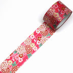 Kimono-bi Washi Tape, Chrysanthemum and Cherry Blossom 25 mm — product image 2