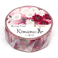 Kimono-bi Washi Tape, Double Cherry Blossoms 15 mm
