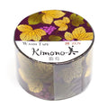 Kimono-bi Washi Tape, Grapes 25 mm