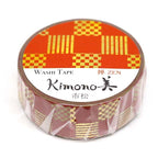 Kimono-bi Washi Tape, Ichimatsu Check 15 mm