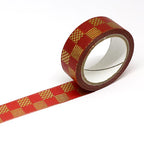 Kimono-bi Washi Tape, Ichimatsu Check 15 mm — product image 2