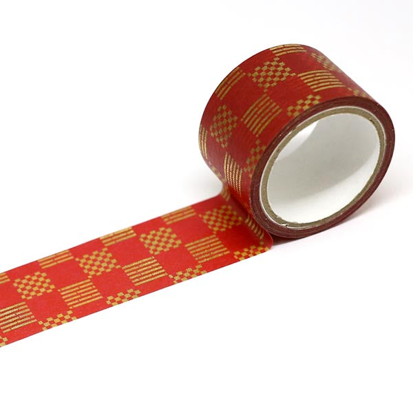 Kimono-bi Washi Tape, Ichimatsu Check 25 mm — product image 2