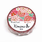 Kimono-bi Washi Tape, Kikuzakura 15 mm