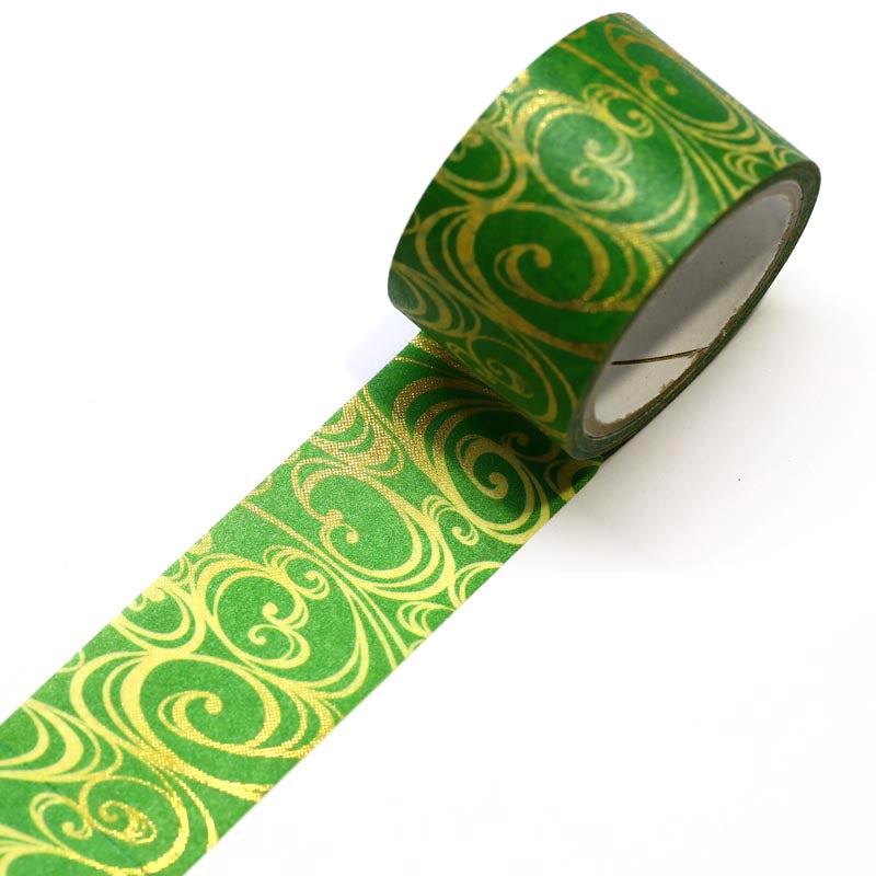 Kimono-bi Washi Tape, Korin Flowing Water 25 mm — product image 2