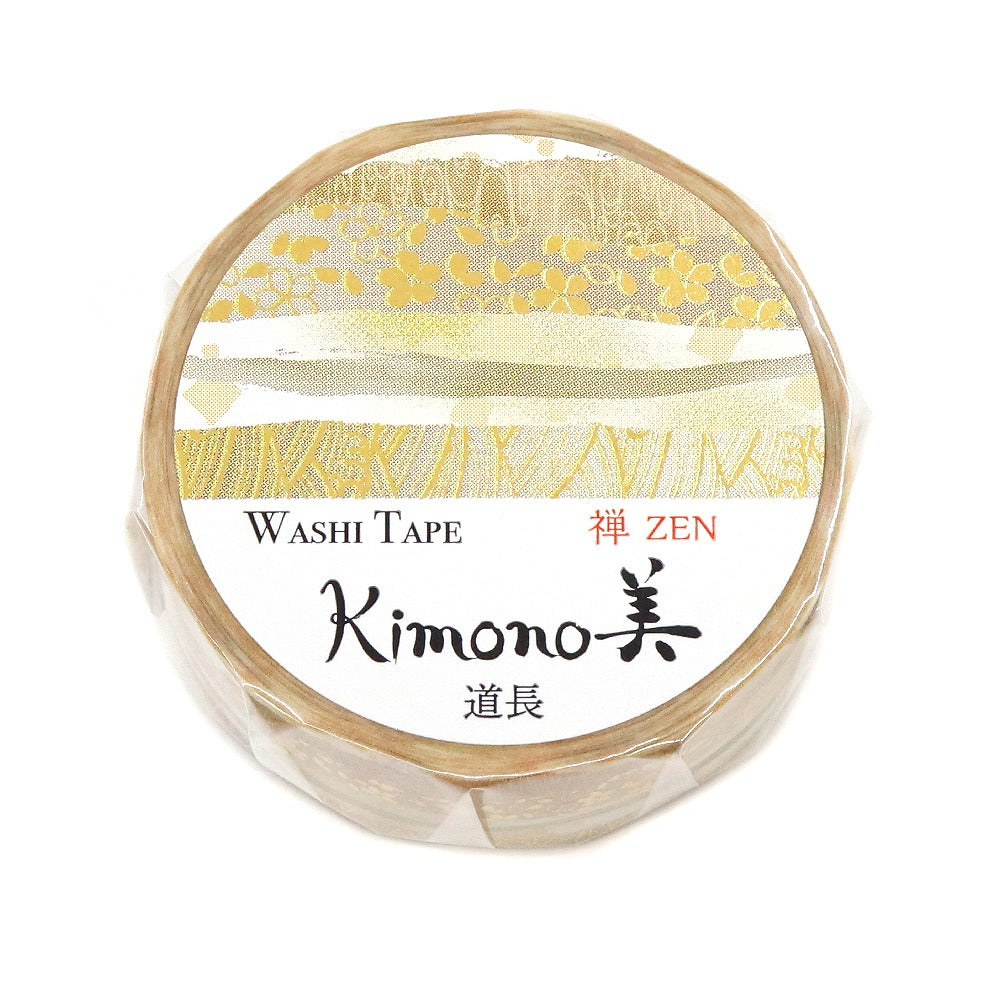 Kimono-bi Washi Tape, Michinaga 15 mm