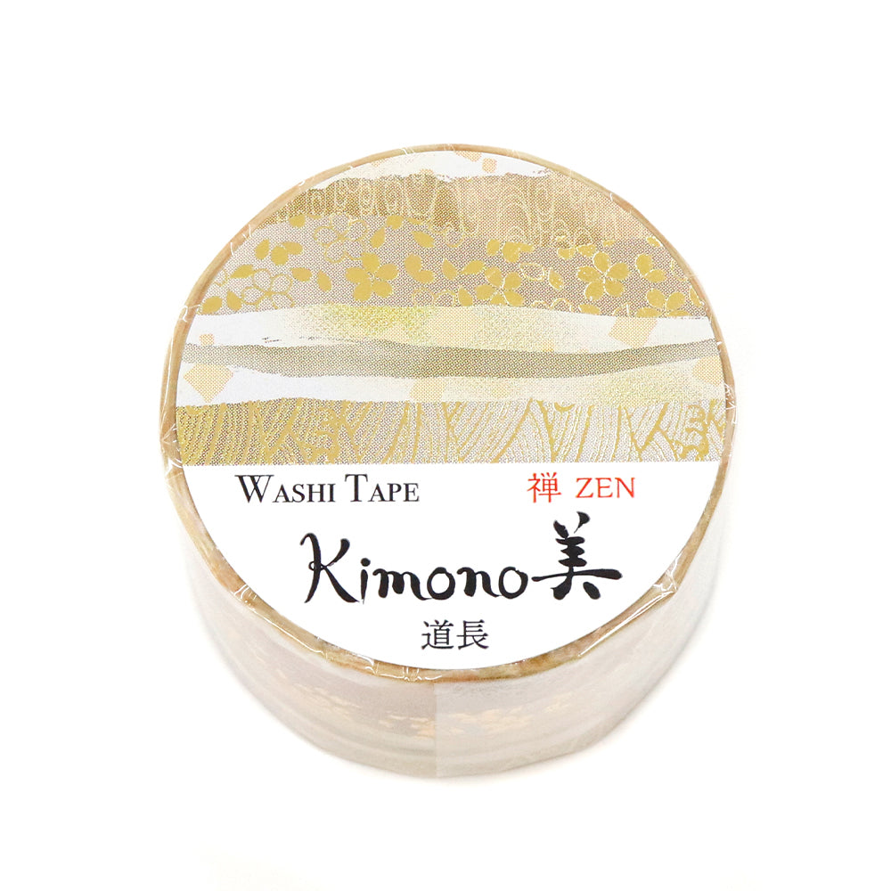 Kimono-bi Washi Tape, Michinaga Pattern 25 mm
