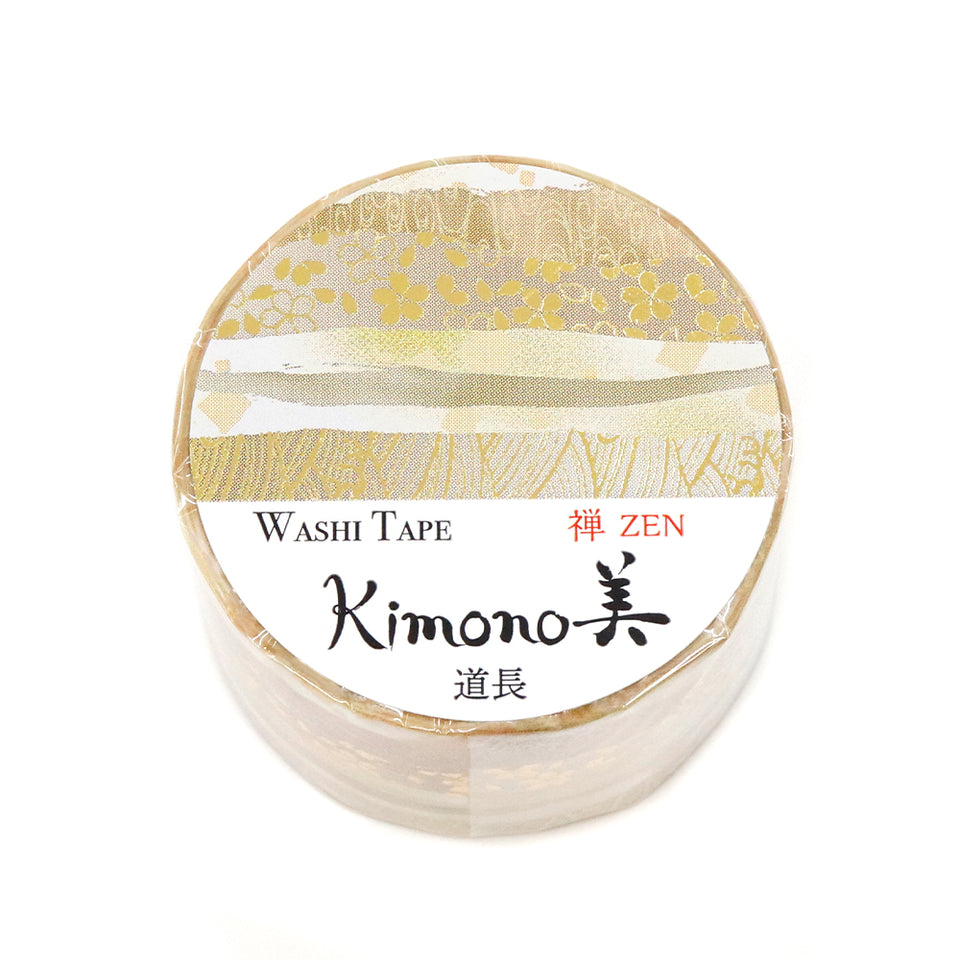 Kimono-bi Washi Tape, Michinaga Pattern 25 mm