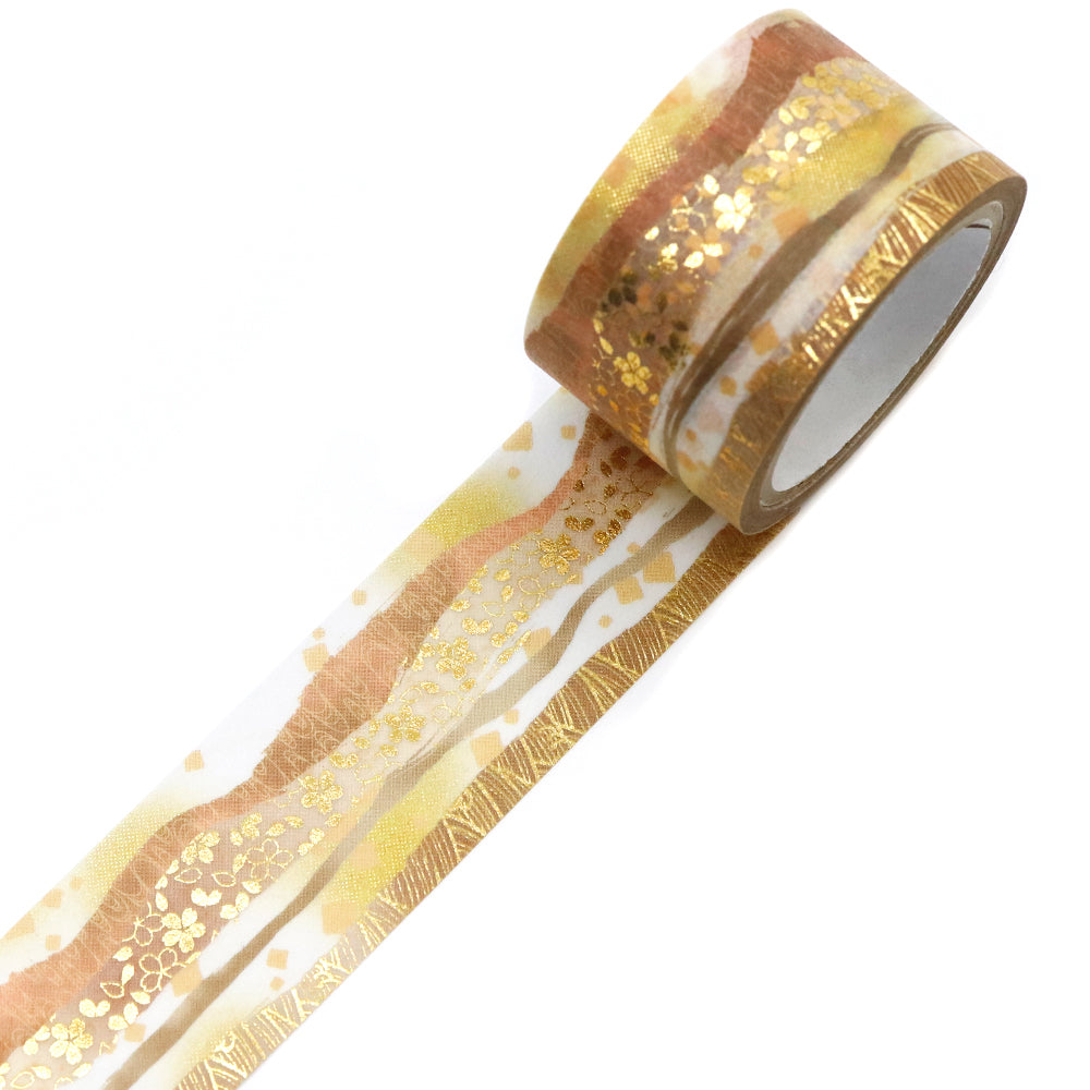 Kimono-bi Washi Tape, Michinaga Pattern 25 mm — product image 2