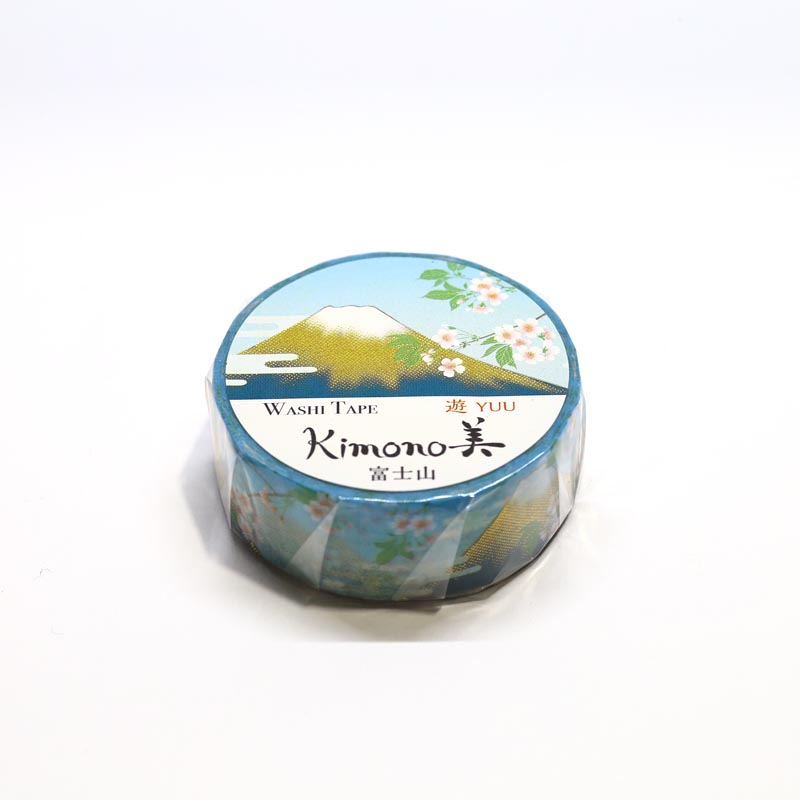 Kimono-bi Washi Tape, Mt. Fuji 15 mm