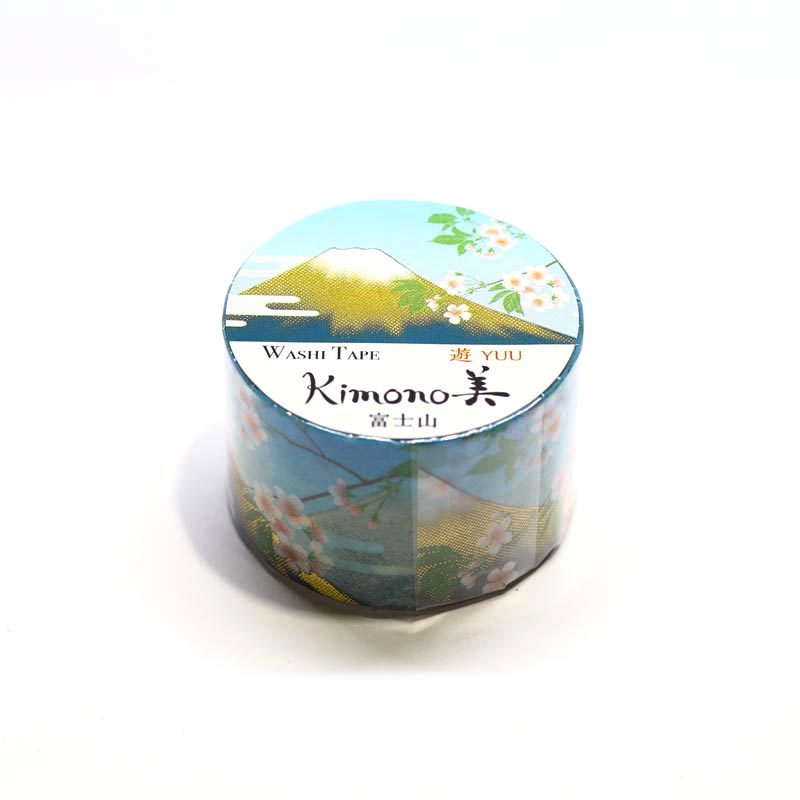 Kimono-bi Washi Tape, Mt. Fuji 25 mm
