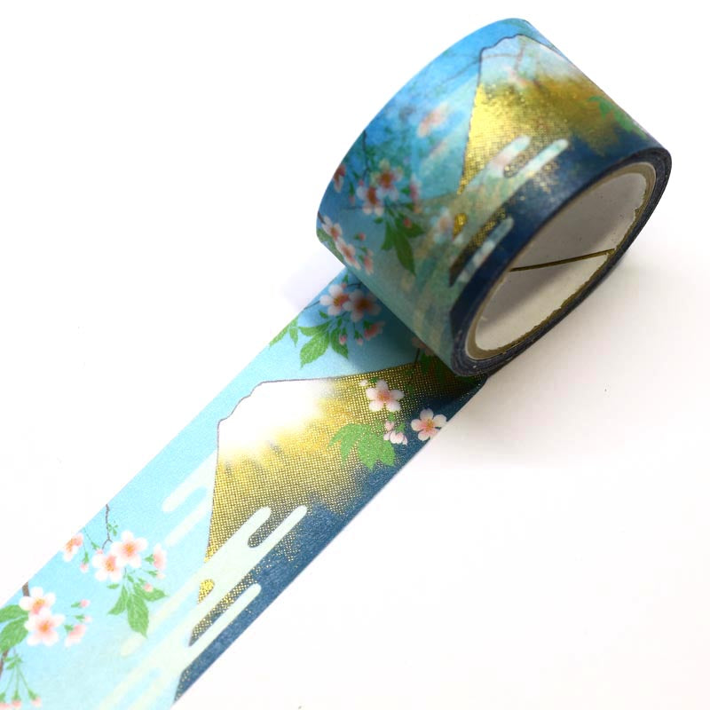 Kimono-bi Washi Tape, Mt. Fuji 25 mm — product image 2