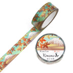 Kimono-bi Washi Tape, Mt. Fuji and Autumn Leaves 15 mm — product image 3