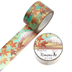 Kimono-bi Washi Tape, Mt. Fuji and Autumn Leaves 25 mm — product image 3