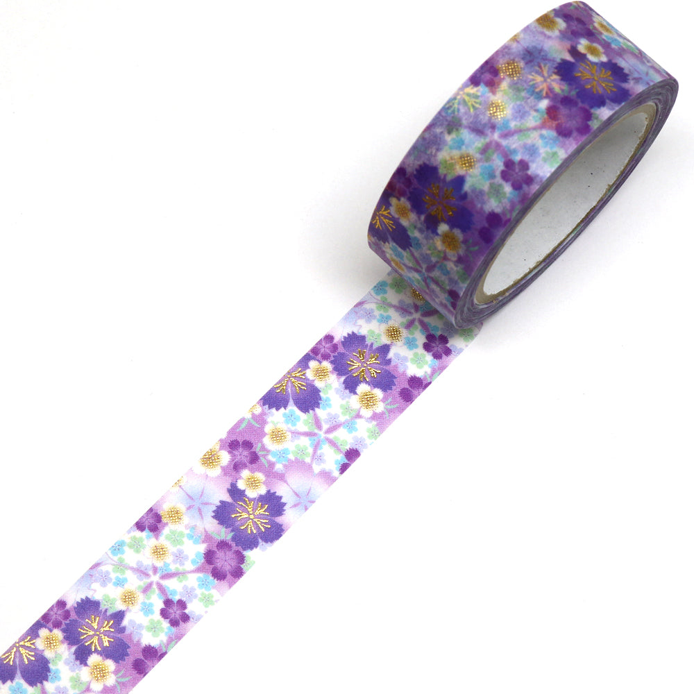 Kimono-bi Washi Tape, Nadeshiko Pinks 15 mm — product image 2