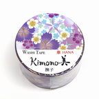 Kimono-bi Washi Tape, Nadeshiko Pinks 25 mm