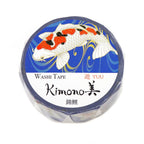 Kimono-bi Washi Tape, Nishikigoi Koi 15 mm