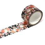Kimono-bi Washi Tape, Peony, Chrysanthemum and Cherry Blossom 25 mm — product image 2