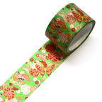 Kimono-bi Washi Tape, Pine, Bamboo, Plum and Butterflies 25 mm — product image 2