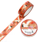 Kimono-bi Washi Tape, Pine, Bamboo, Plum and Crane 15 mm — product image 3