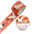 Kimono-bi Washi Tape, Pine, Bamboo, Plum and Crane 25 mm — product image 3