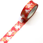 Kimono-bi Washi Tape, Rabbit and Cherry Blossom 15 mm — product image 2