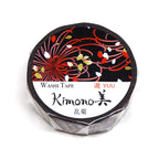 Kimono-bi Washi Tape, Rangiku Chrysanthemums 15 mm