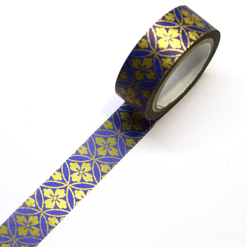 Kimono-bi Washi Tape, Shippo Circles 15 mm — product image 2