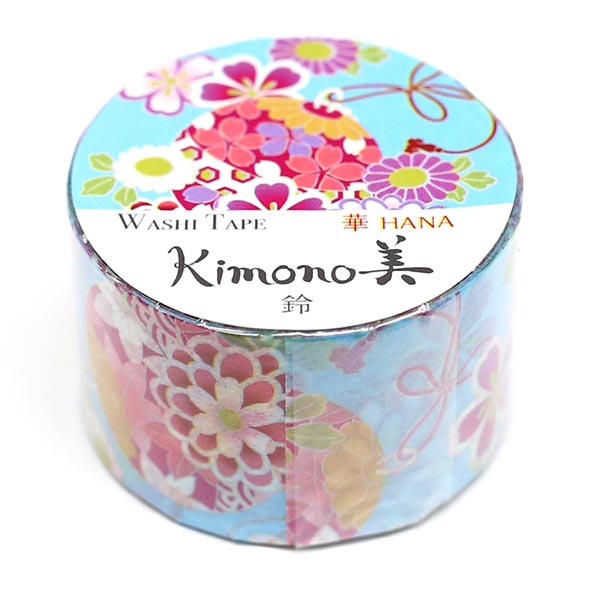 Kimono-bi Washi Tape, Suzu Bells 25 mm