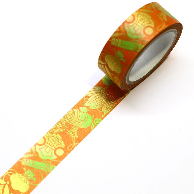 Kimono-bi Washi Tape, Takarazukushi Treasures 15 mm — product image 2