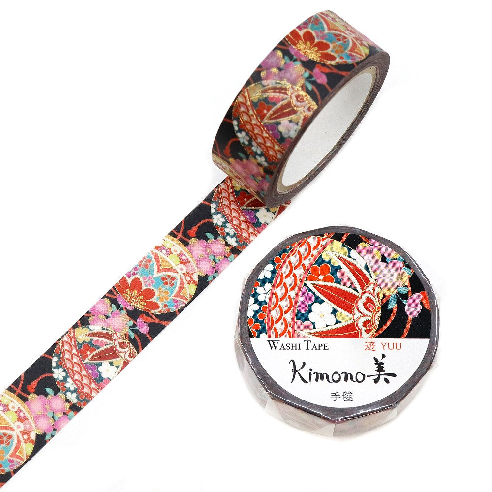 Kimono-bi Washi Tape, Temari 15 mm — product image 3