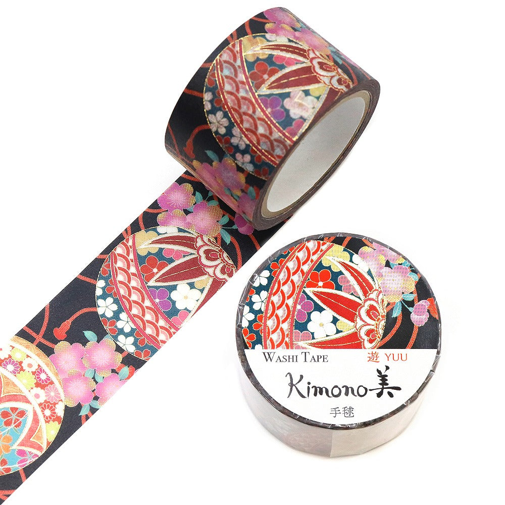 Kimono-bi Washi Tape, Temari 25 mm — product image 3