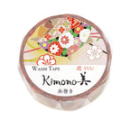 Kimono-bi Washi Tape, Thread Spools 15 mm