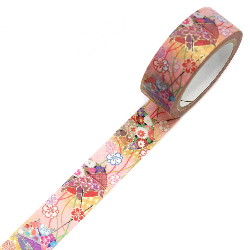 Kimono-bi Washi Tape, Thread Spools 15 mm — product image 2