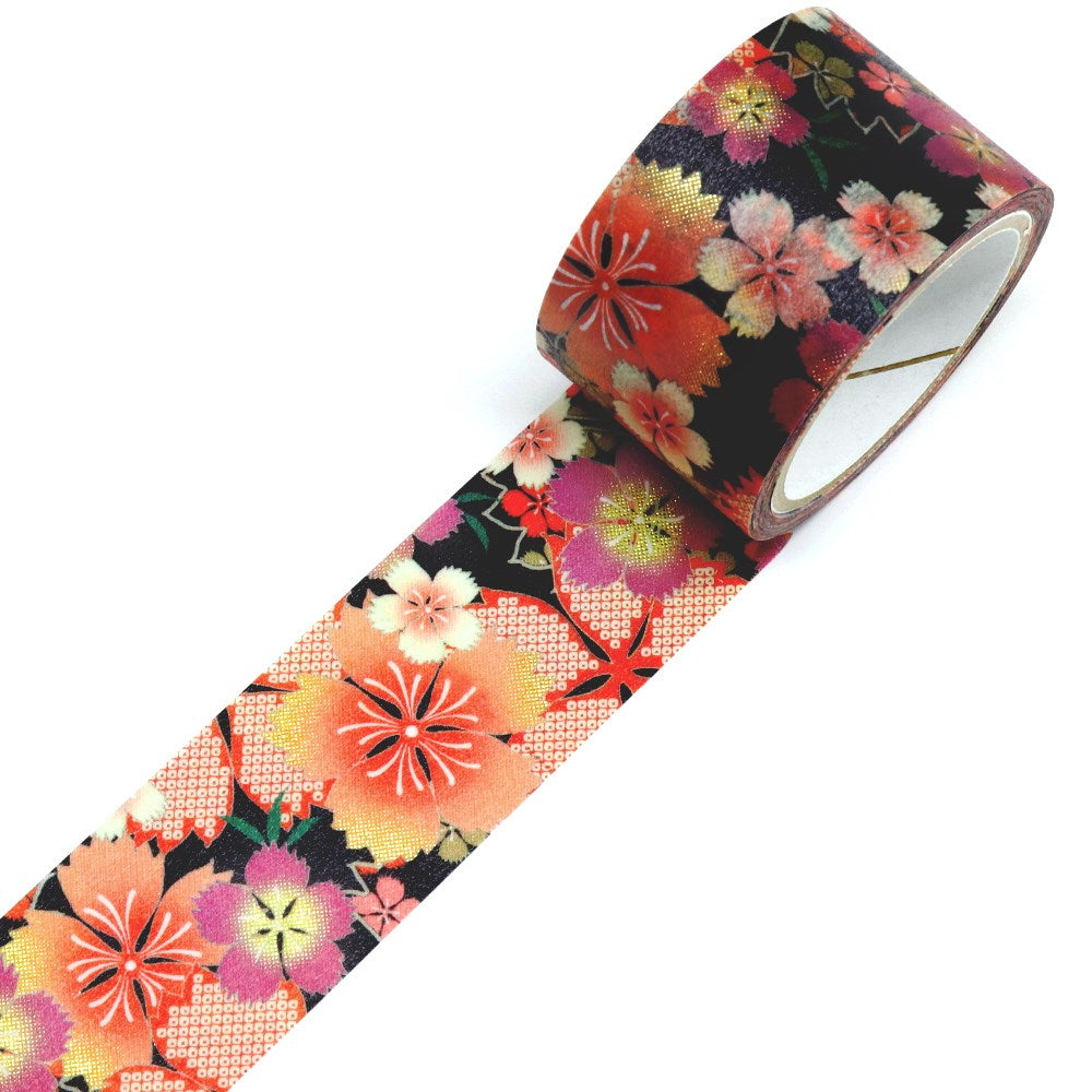 Kimono-bi Washi Tape, Tokonatsu Pinks — product image 3