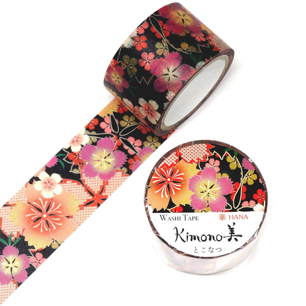 Kimono-bi Washi Tape, Tokonatsu Pinks — product image 4