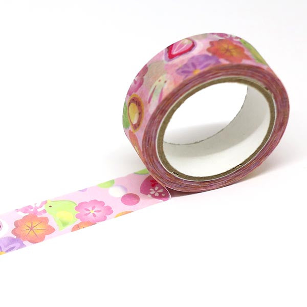 Kimono-bi Washi Tape, Wagashi Sweets 15 mm — product image 2